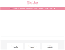 Tablet Screenshot of minibites.ca